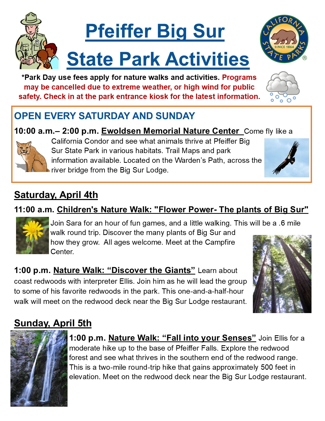 Walk Schedule